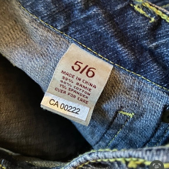 US Polo Assn Women’s Jeans with Color full Embroidery size 5/6 - Picture 7 of 9